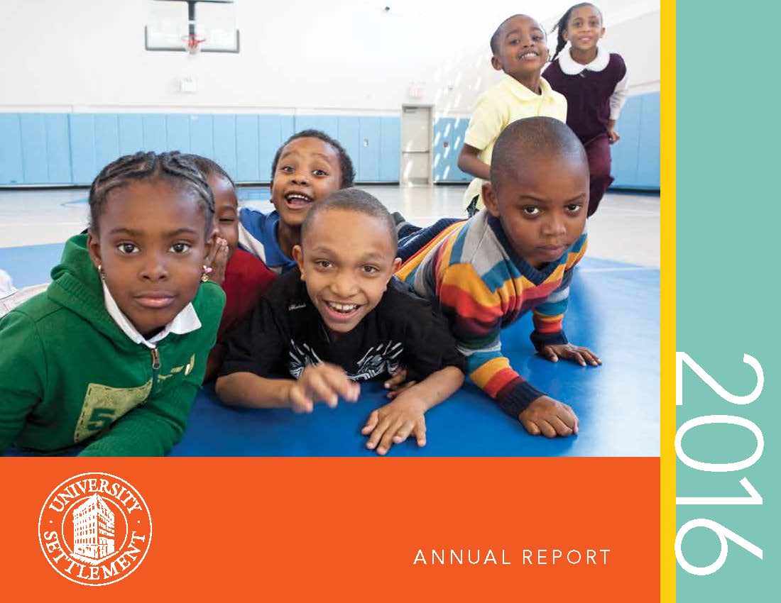 Cover of 2016 Annual Report Booklet